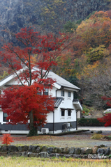 山の麓
