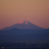 栃木から朝の富士