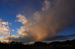 寒い雲が