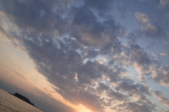 夕暮れの江ノ島