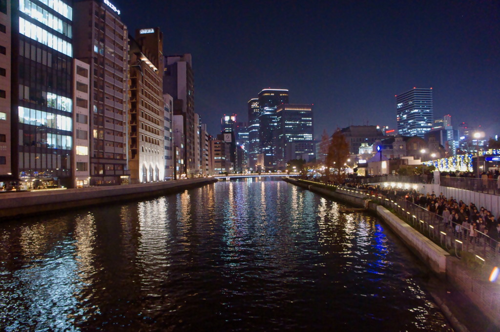大阪中之島夜景