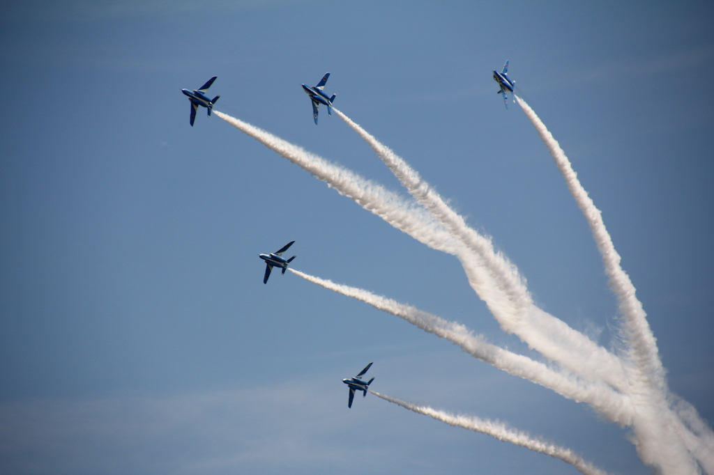 ブルーインパルス　千歳航空祭2013