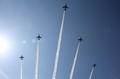 ブルーインパルス　千歳航空祭2013