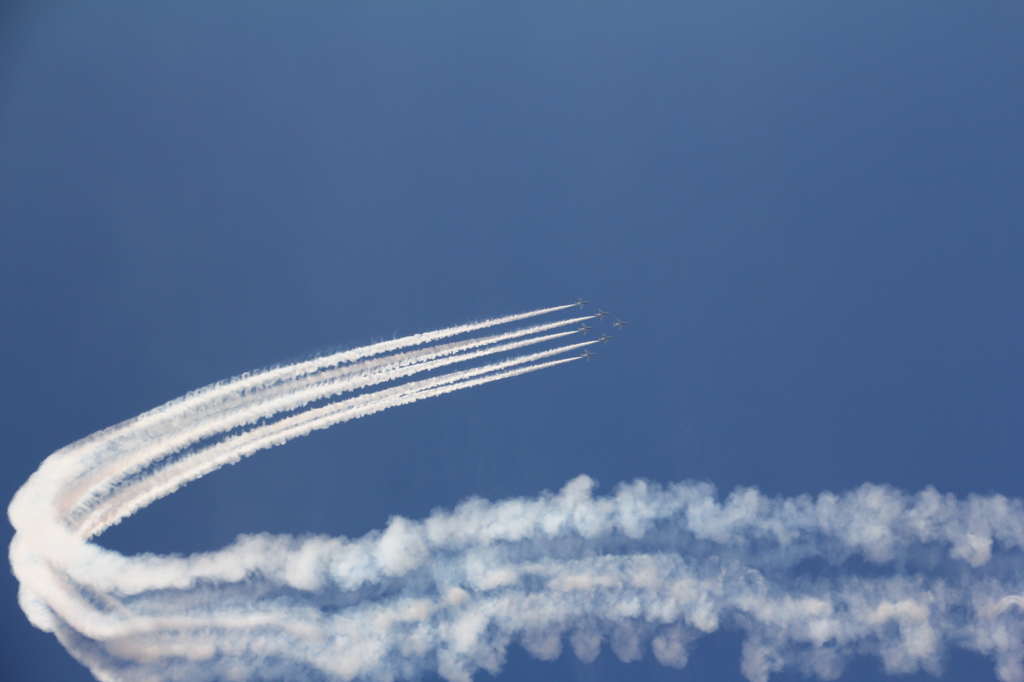 ブルーインパルス　千歳航空祭2013