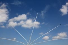 ブルーインパルス　千歳航空祭2013