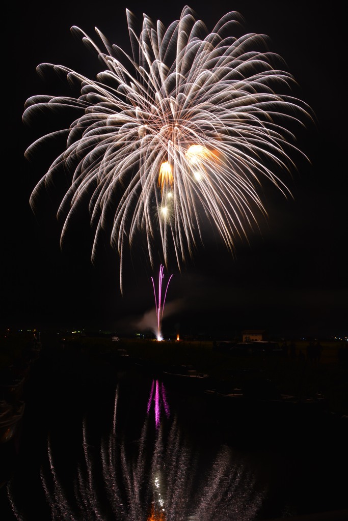 神西湖湖上花火祭