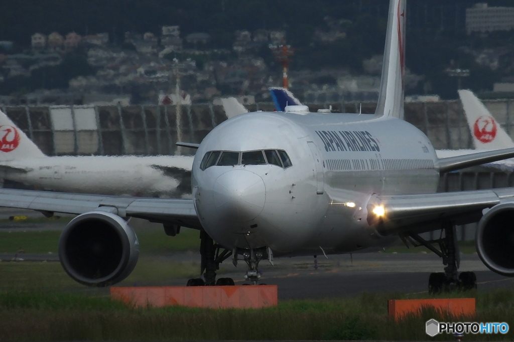 飛行機には顔がある