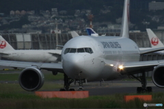 飛行機には顔がある