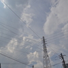 鉄塔と雲