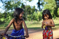 カンボジアの子供