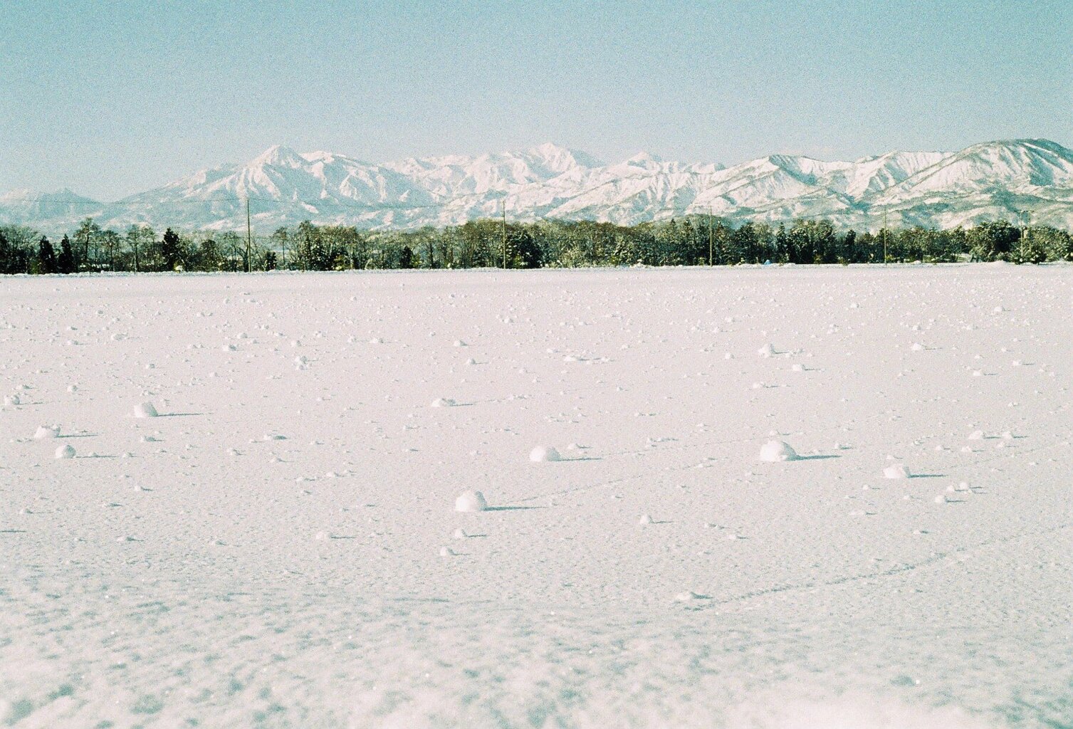 雪玉ころころ