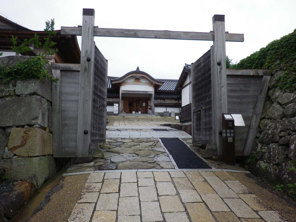 篠山城跡地。