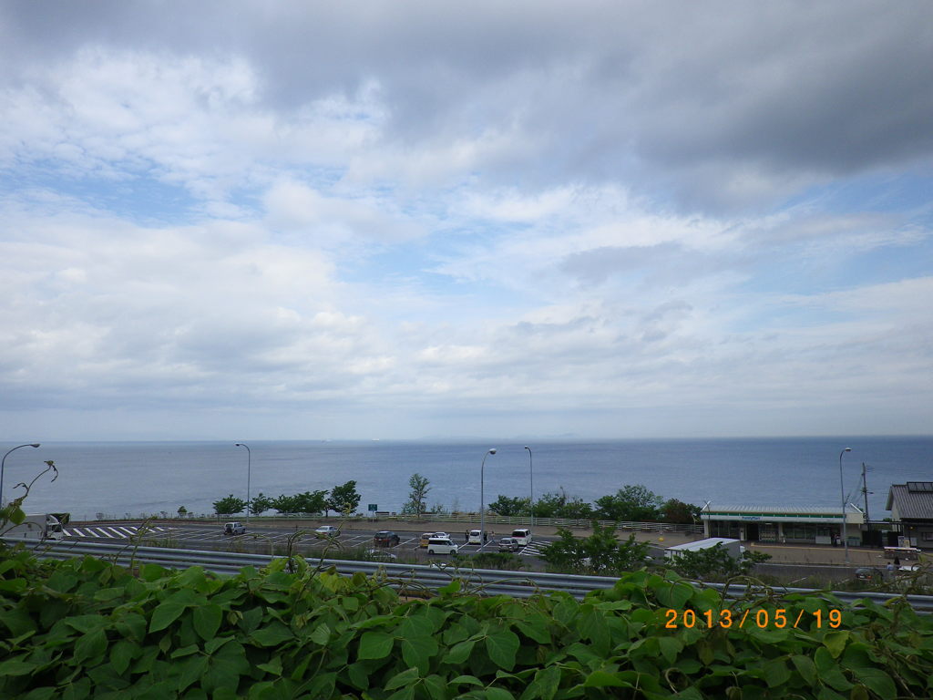 室津ＰＡにて