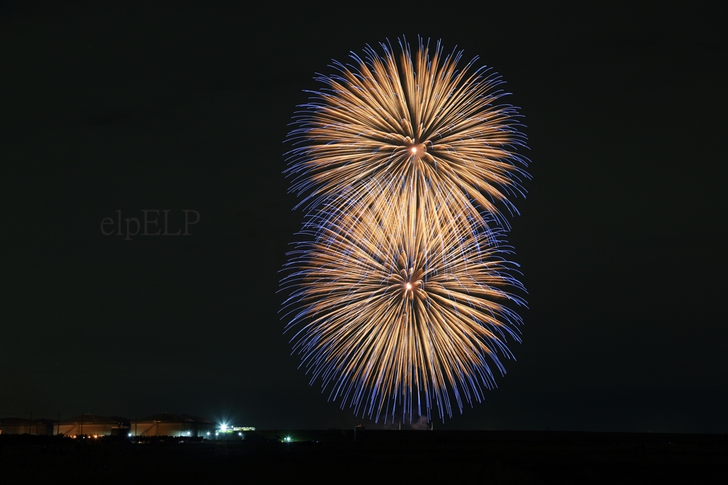 『秋空花』