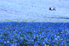 Space of blue