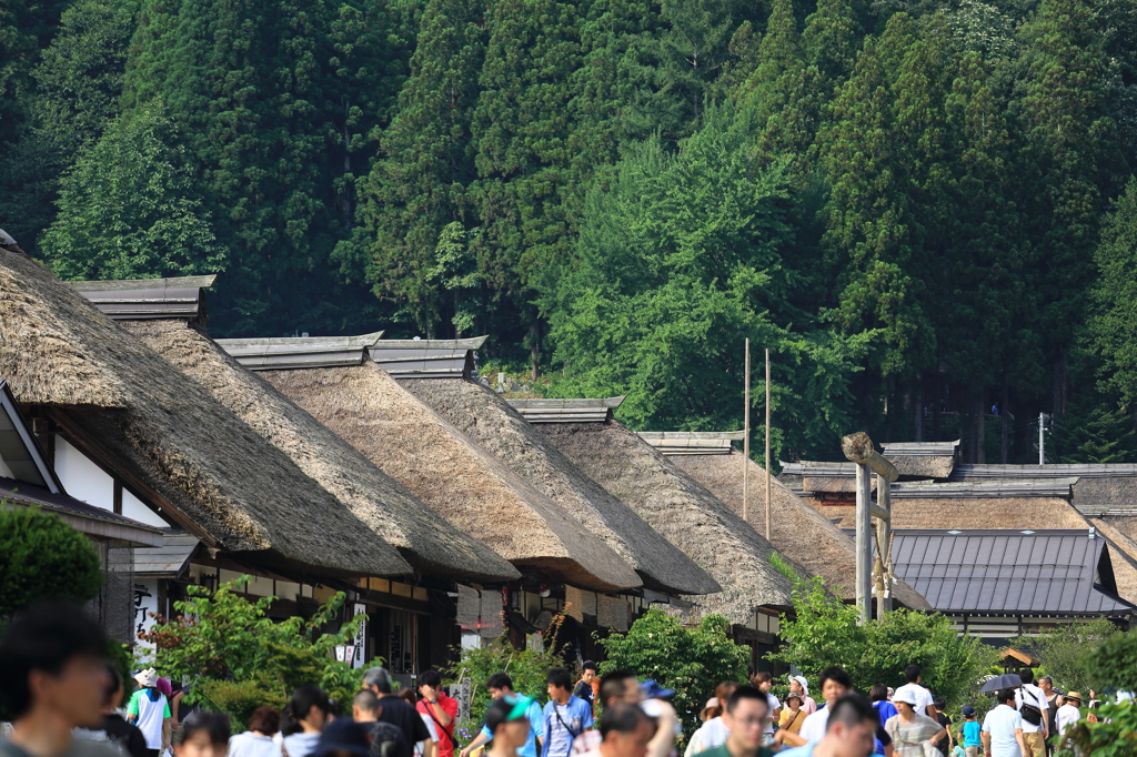 宿場の夏