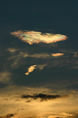 彩雲の空