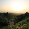 峠の夕日（八方台）