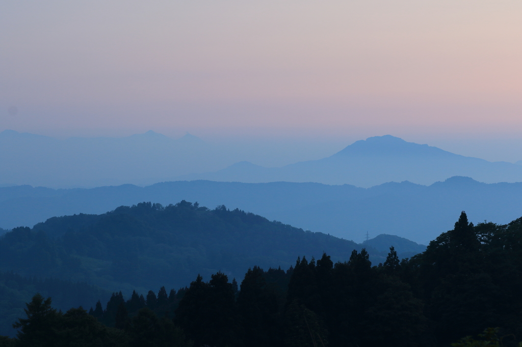 【長岡　金倉山】夕暮れの四重奏