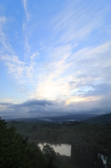 山頂から（長岡 八方台頂上）