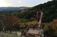 【燕　国上寺　朝日山展望台】隠れ展望台