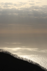 絶景の天と海(弥彦山頂) 絶景の天と海(弥彦山頂)
