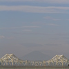 山水雲と長生橋（長岡）