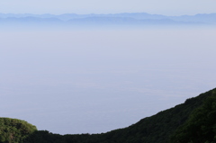 蒼白き光景（弥彦山山頂）