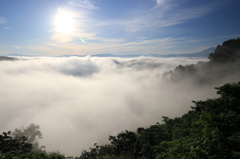豪快な雲海（小千谷　岩沢）