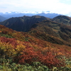 【魚沼市　浅草岳】錦秋の浅草岳