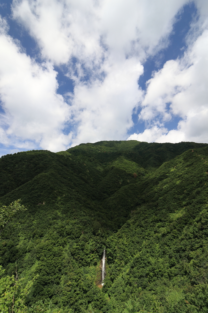 【登山日誌：唐松山170826】山と滝と青空と…