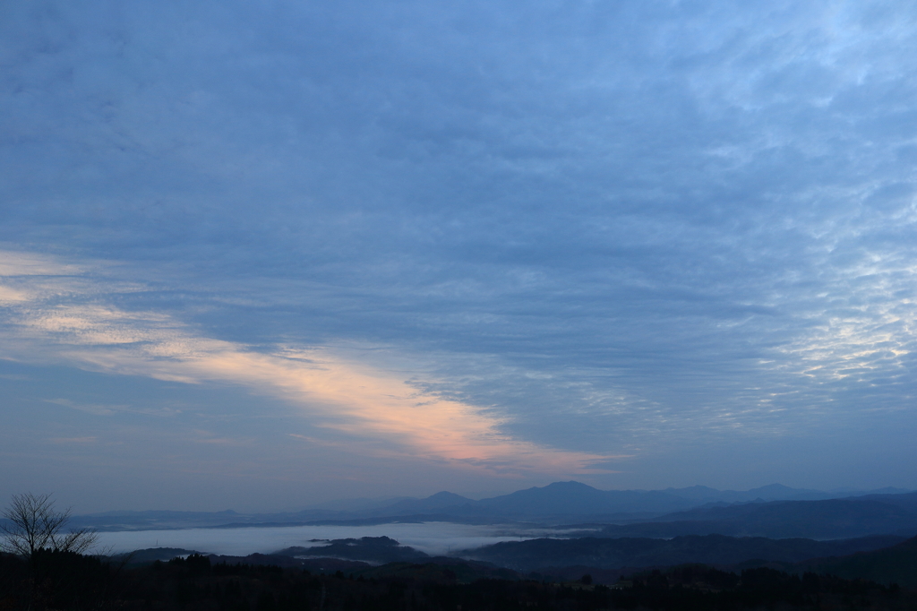 【長岡　八方台頂上】雲のゆくえ