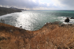 寒い小春日和（米山）