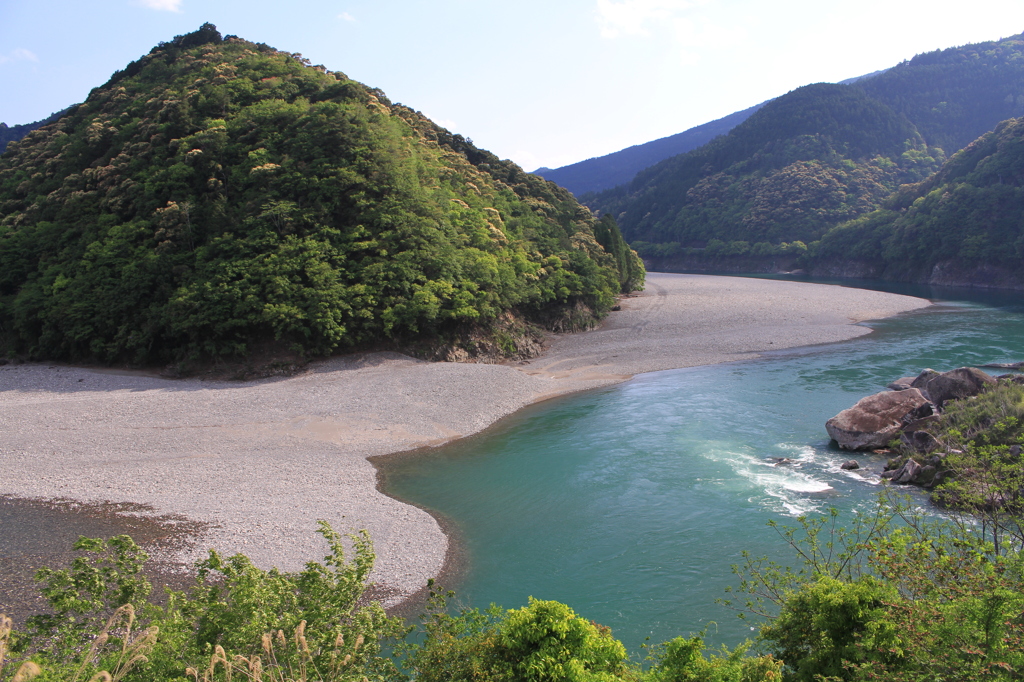 新緑の山水（三重）