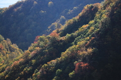 山の七変化（魚沼スカイライン）