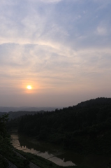 夕焼けの里（小千谷　岩沢）