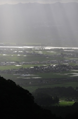 ※神様がくれた美景【望遠】（長岡　南蛮山）