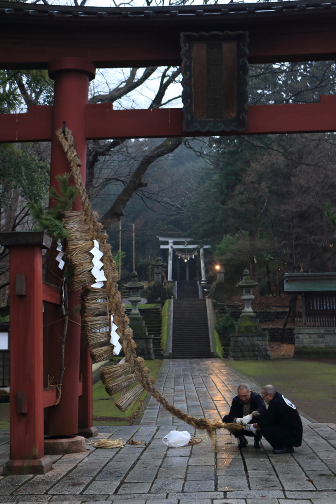 さぁ、締め直し！