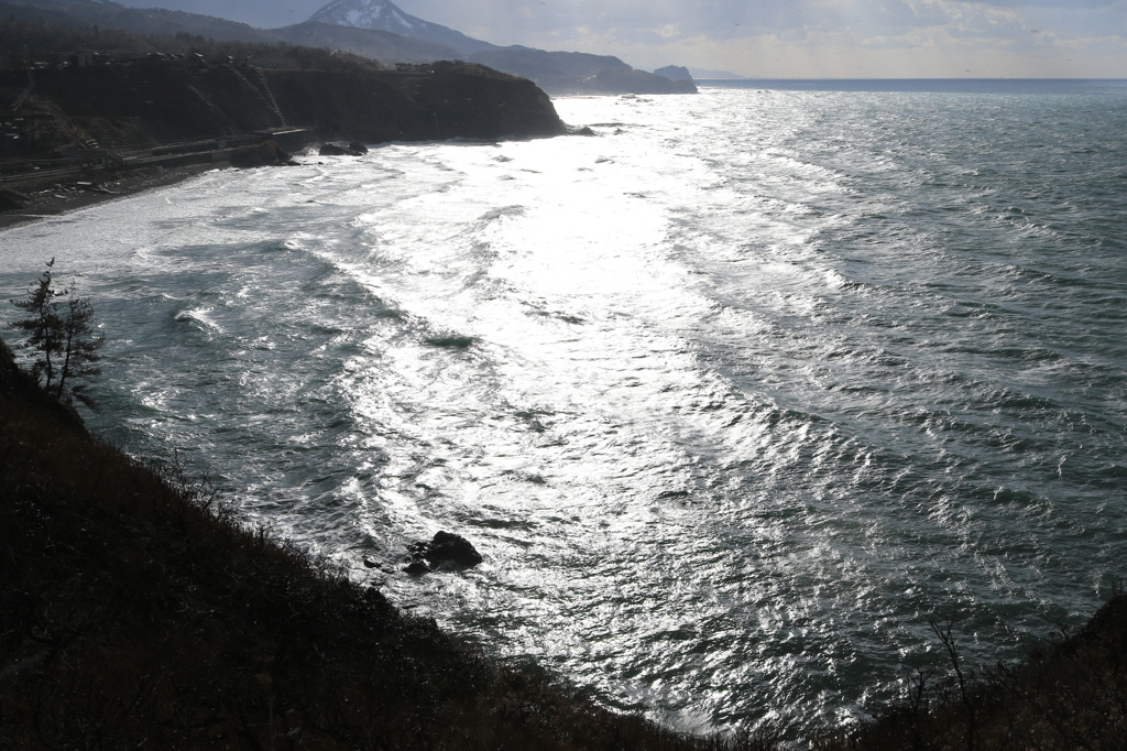 モノトーンな日本海（米山）