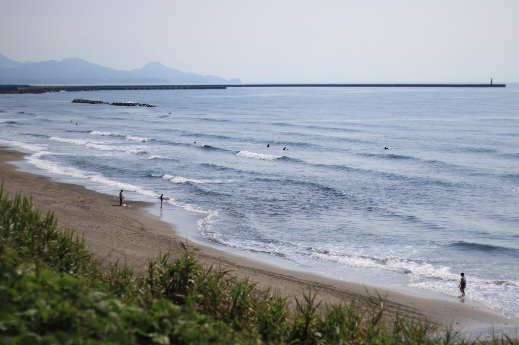 大暑に向かって…（柏崎市　高浜海水浴場）
