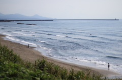 大暑に向かって…（柏崎市　高浜海水浴場）