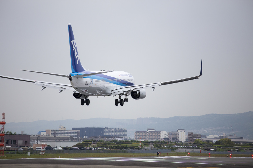 着陸アプローチ
