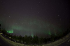 オーロラと流れ星と天の川と