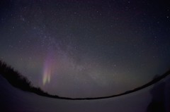 オーロラと天の川