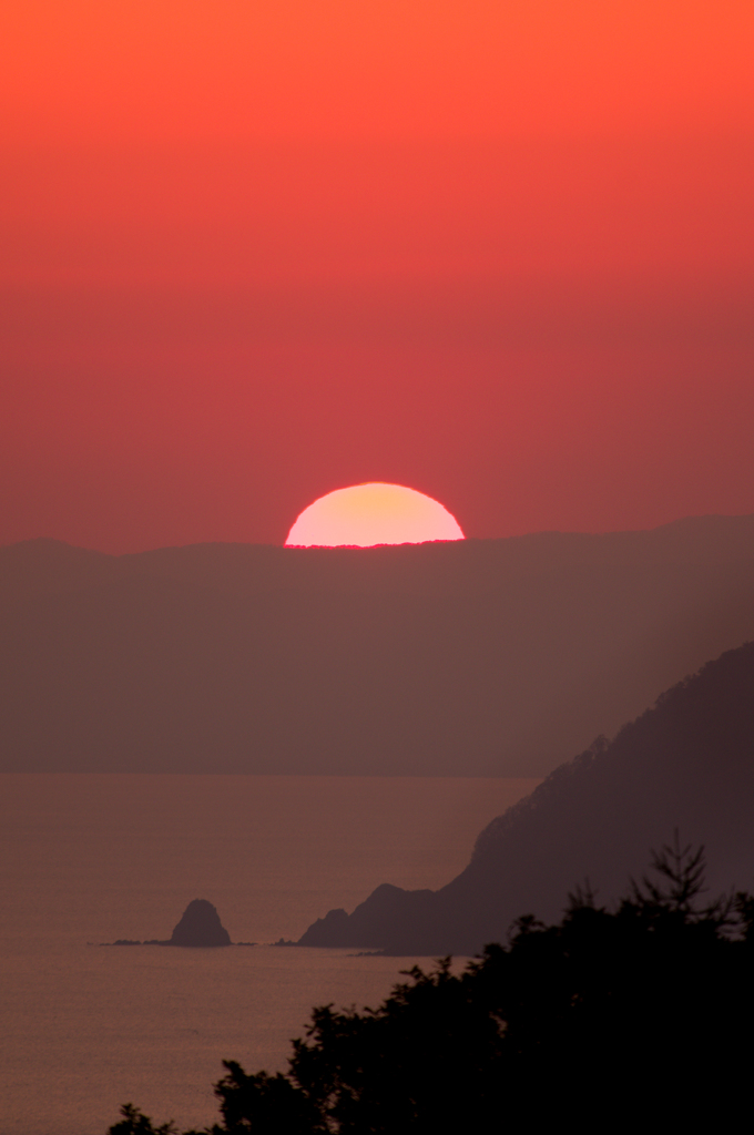 寂しき夕陽