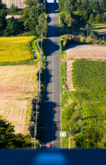 真直ぐな道