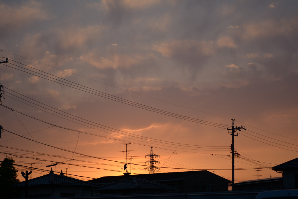 夕焼け空