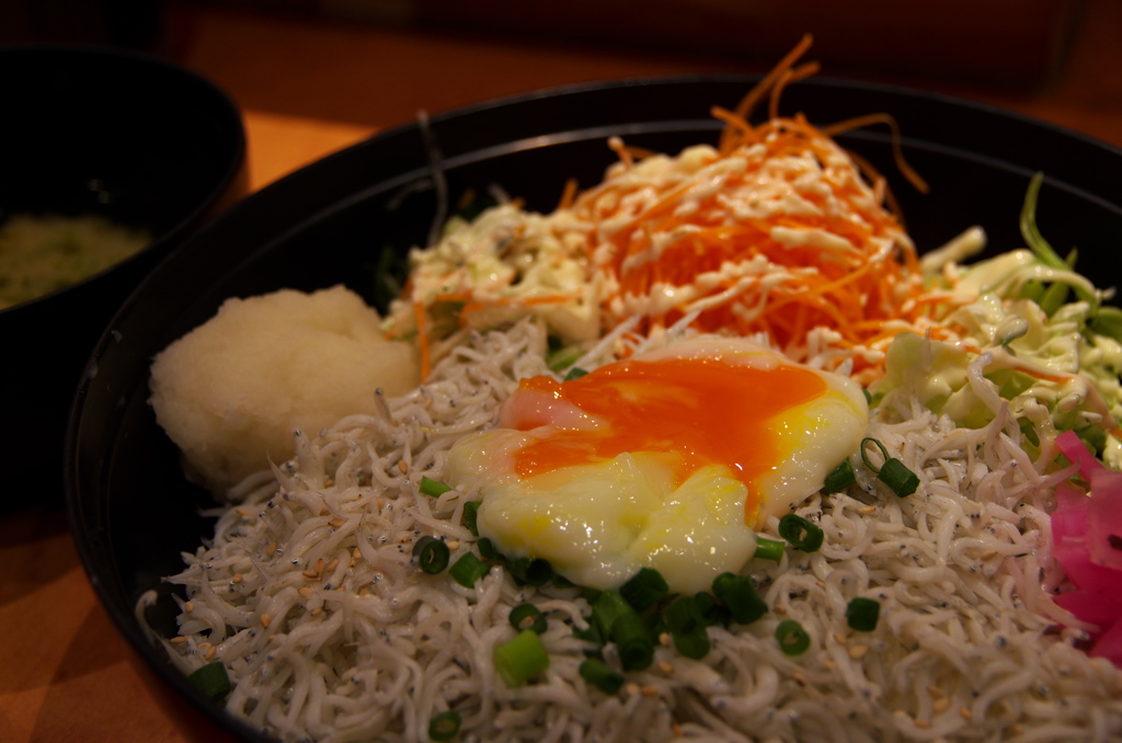 撮影後に食べる夕食