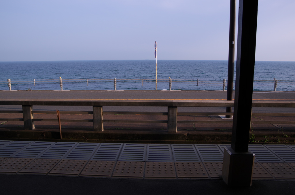 鎌倉高校前ホーム