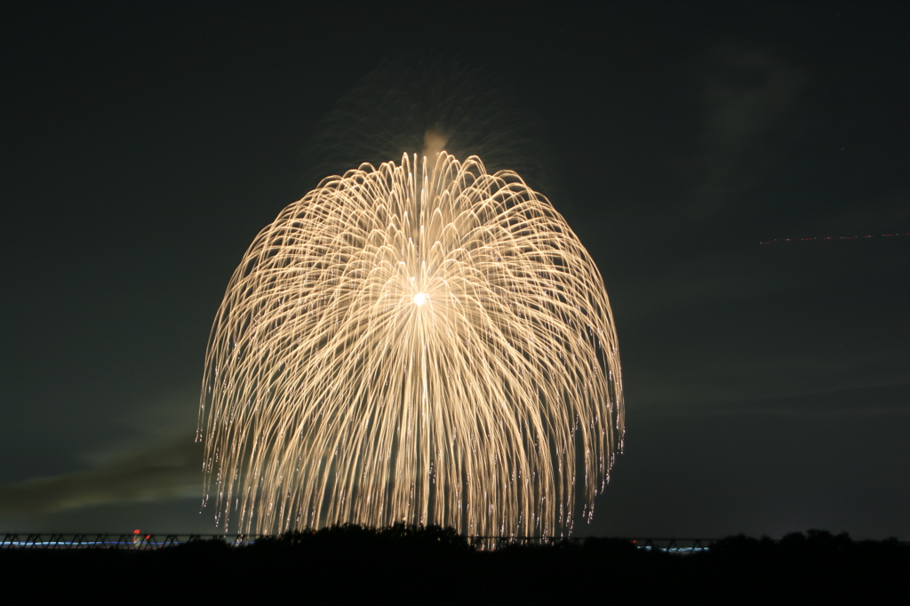 大輪の花火